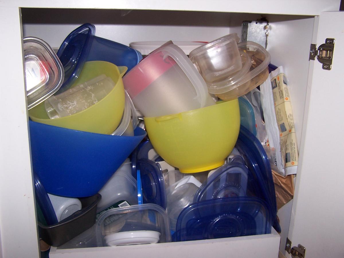 THE ATTACK OF THE TUPPERWARE