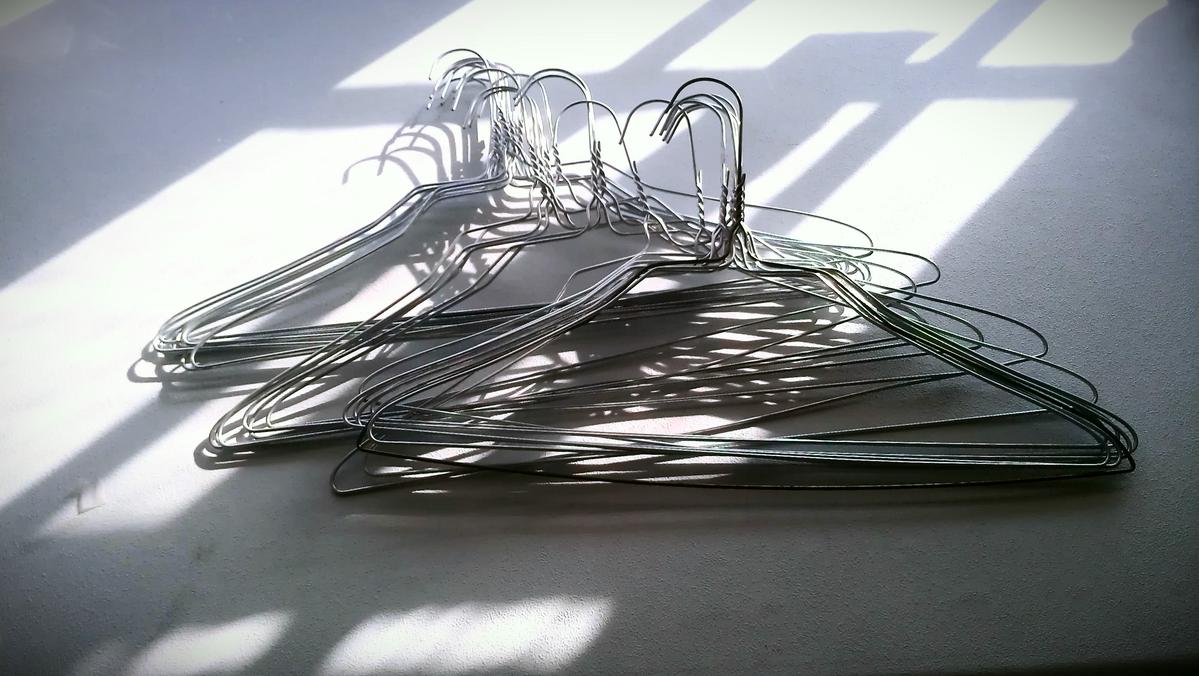 NO MORE WIRE HANGERS!!!